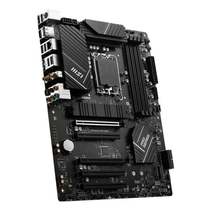 Carte mère MSI PRO B760-P WIFI DDR4 - LGA 1700 - ATX - DDR4 - Wi-Fi
