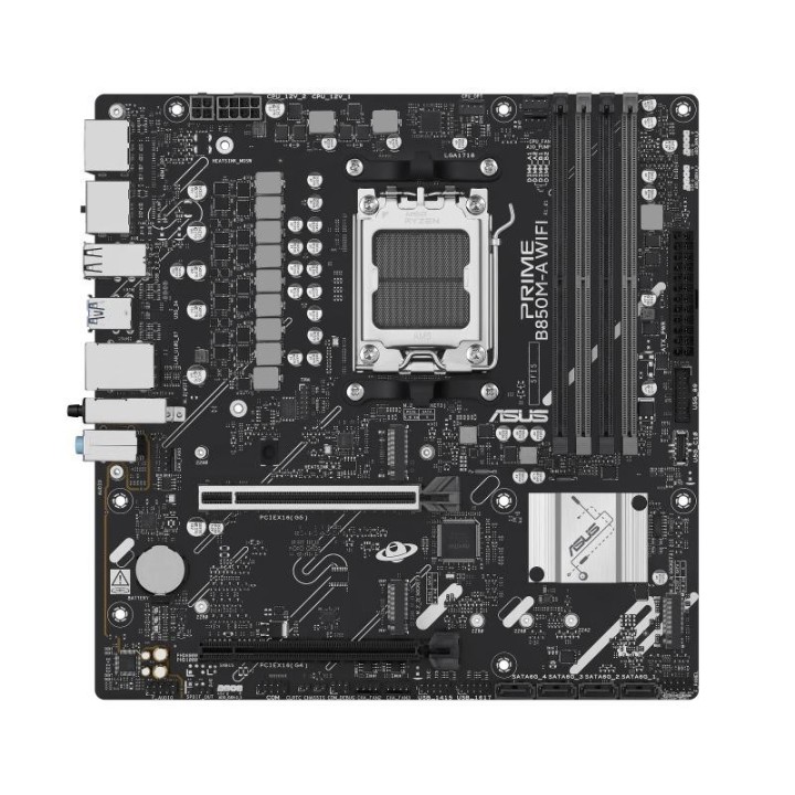 Carte mère ASUS Prime B850M-A WIFI - AM5 - Micro-ATX - DDR5 - Wi-Fi