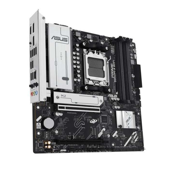 Carte mère ASUS Prime B850M-A WIFI - AM5 - Micro-ATX - DDR5 - Wi-Fi
