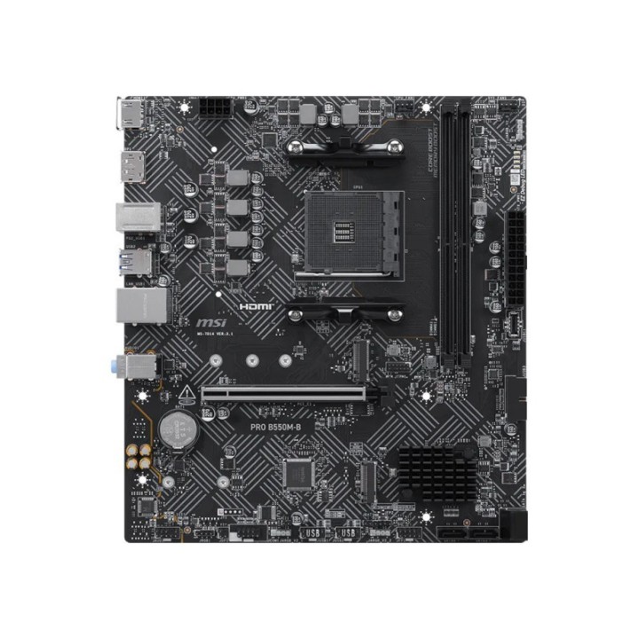 Carte mère MSI PRO B550M-B - AM4 - Micro-ATX - DDR4