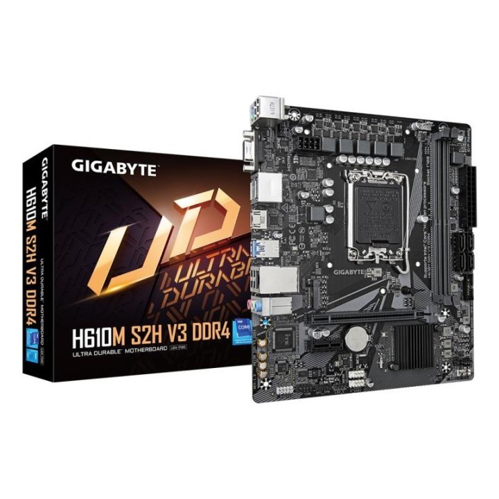 Carte mère Gigabyte H610M S2H V3 DDR4 - LGA 1700 - Micro-ATX - DDR4