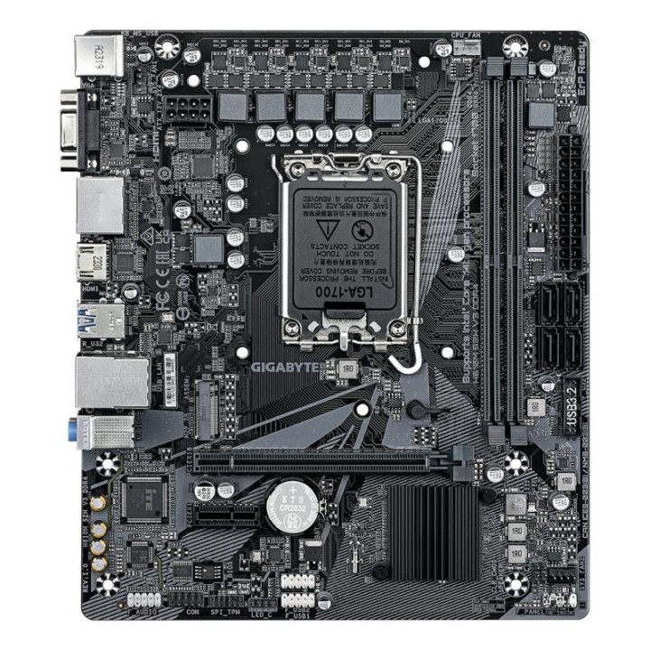 Carte mère Gigabyte H610M S2H V3 DDR4 - LGA 1700 - Micro-ATX - DDR4