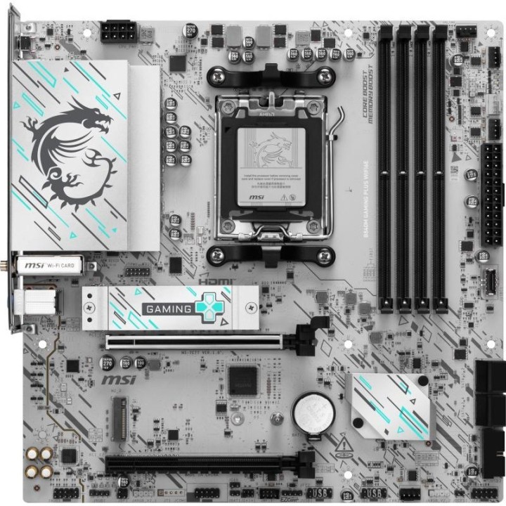 Carte mère MSI B840M Gaming Plus WIFI6E - AM5 - Micro-ATX - DDR5 - Wi-Fi