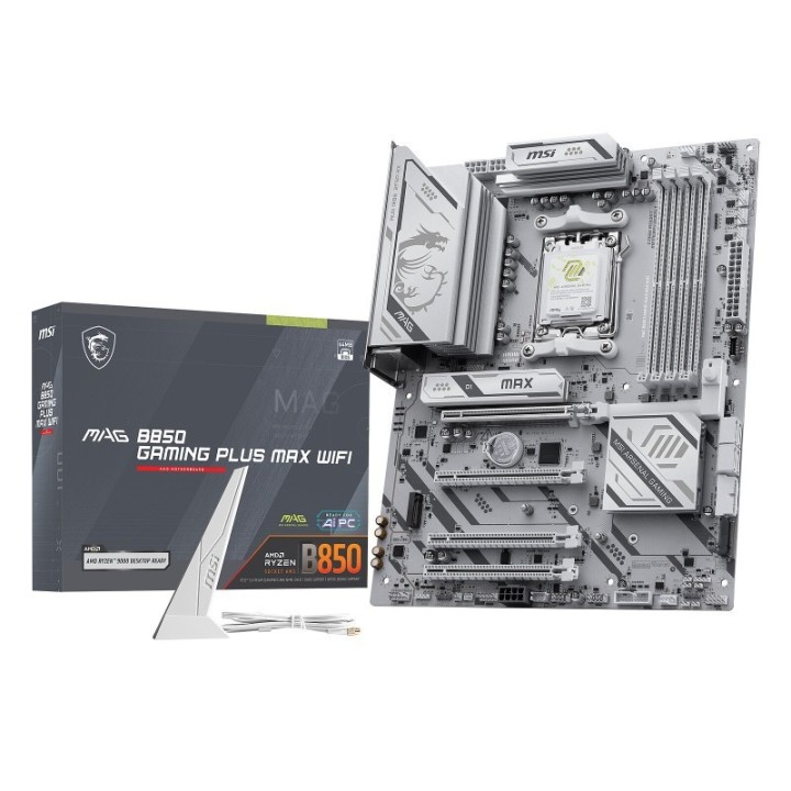 Carte mère MSI MAG B850 Gaming Plus MAX WIFI - AM5 - ATX - DDR5 - Wi-Fi