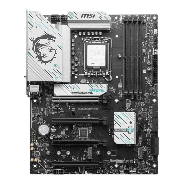Carte mère MSI B860 Gaming Plus WIFI - LGA 1851 - ATX - DDR5 - Wi-Fi