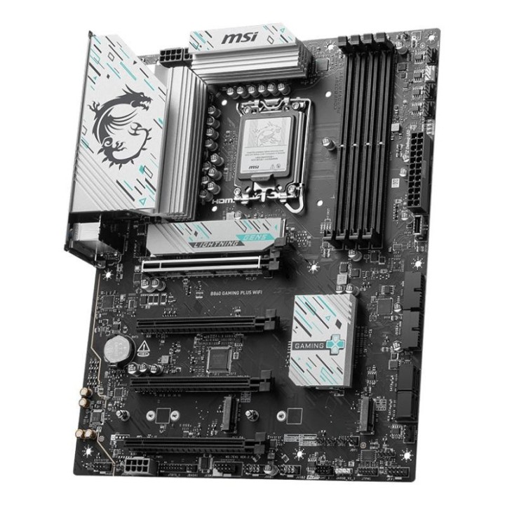 Carte mère MSI B860 Gaming Plus WIFI - LGA 1851 - ATX - DDR5 - Wi-Fi
