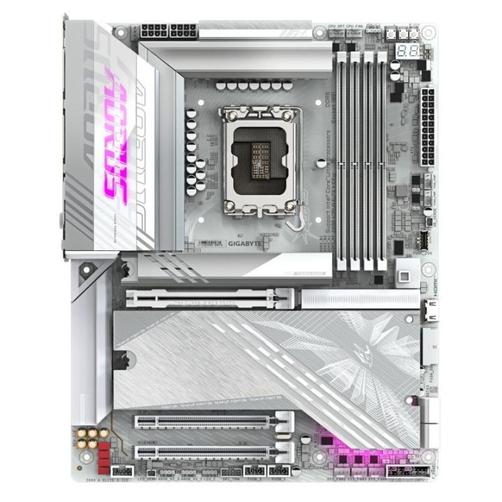 Carte mère Gigabyte Z890 Aorus Elite X ICE - LGA 1851 - ATX - DDR5 - Wi-Fi