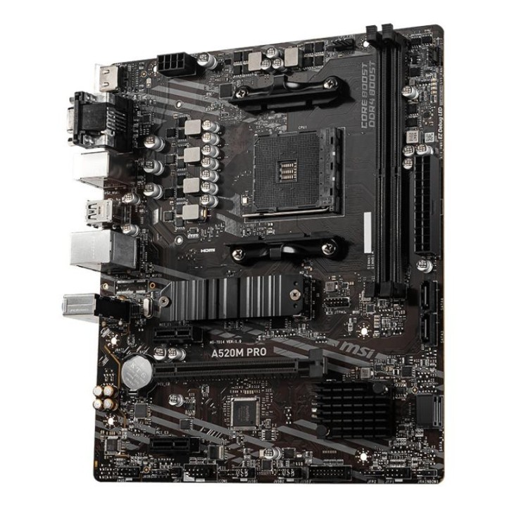 Carte mère MSI A520M PRO - AM4 - Micro-ATX - DDR4