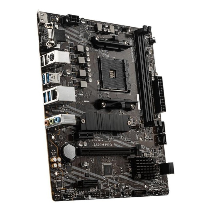 Carte mère MSI A520M PRO - AM4 - Micro-ATX - DDR4