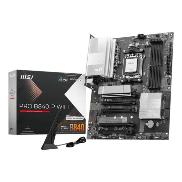 Carte mère MSI PRO B840-P WIFI - AM5 - ATX - DDR5 - Wi-Fi
