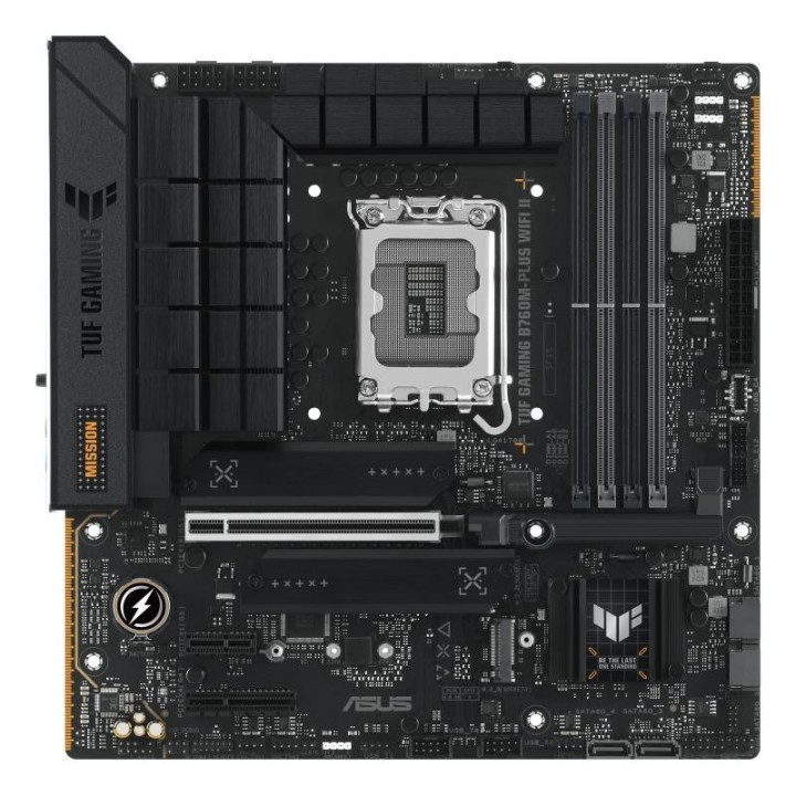 Carte mère ASUS TUF Gaming B760M-PLUS WIFI II - LGA 1700 - Micro-ATX - DDR5 - Wi-Fi
