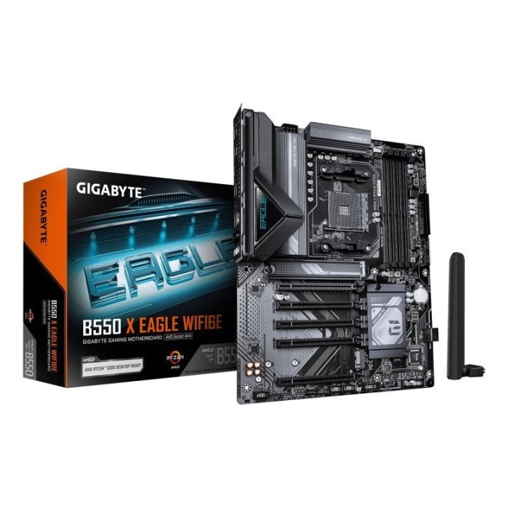 Carte mère Gigabyte B550 X Eagle WF6E - AM4 - ATX - DDR4 - Wi-Fi