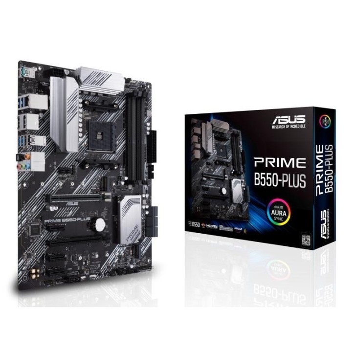 Carte mère ASUS Prime B550-PLUS - AM4 - ATX - DDR4
