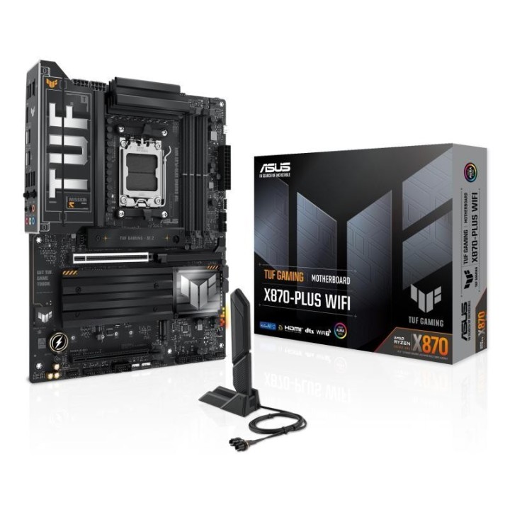 Carte mère ASUS TUF Gaming X870-PLUS WIFI - AM5 - ATX - DDR5 - Wi-Fi