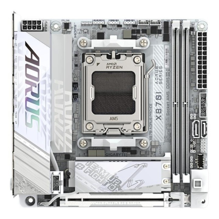 Carte mère Gigabyte X870I Aorus PRO ICE - AM5 - Mini-ITX - DDR5 - Wi-Fi