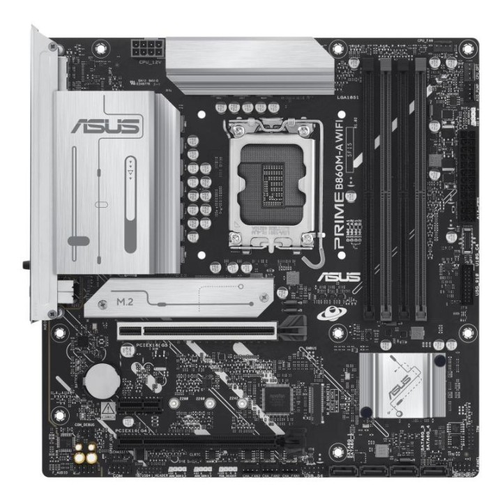 Carte mère ASUS Prime B860M-A WIFI - LGA 1851 - Micro-ATX - DDR5 - Wi-Fi