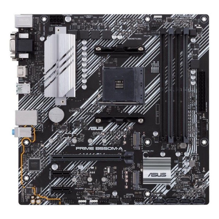 Carte mère ASUS Prime B550M-A/CSM - AM4 - Micro-ATX - DDR4