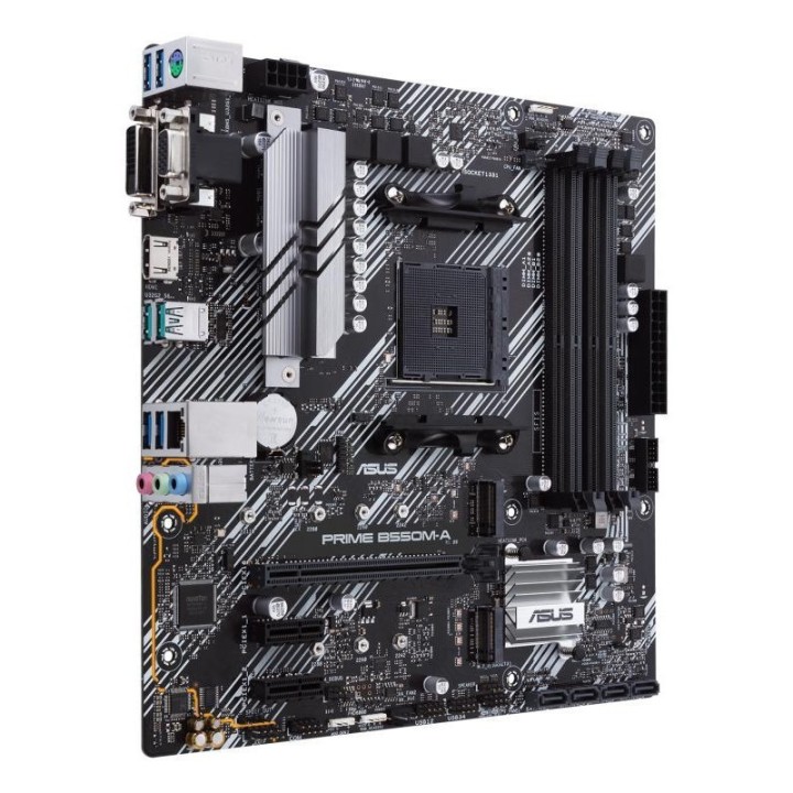 Carte mère ASUS Prime B550M-A/CSM - AM4 - Micro-ATX - DDR4