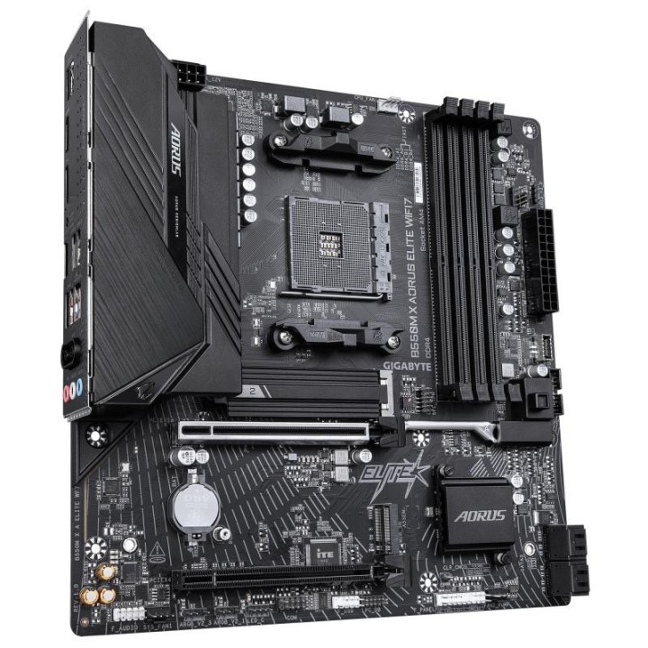 Carte mère Gigabyte B550M X A Elite WF7 - AM4 - Micro-ATX - DDR4 - Wi-Fi