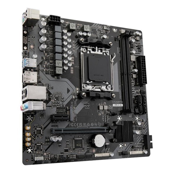 Carte mère Gigabyte A620M H - AM5 - Micro-ATX - DDR5