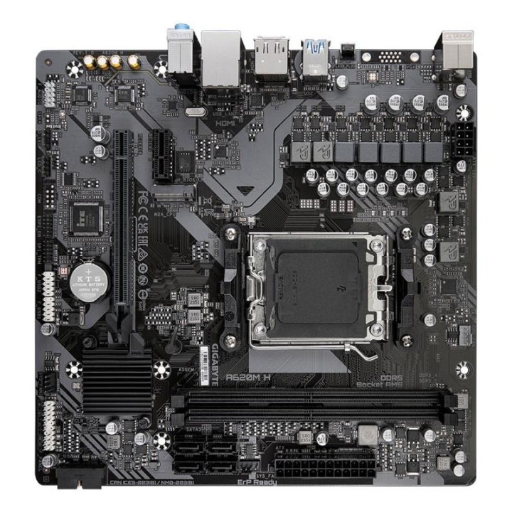 Carte mère Gigabyte A620M H - AM5 - Micro-ATX - DDR5