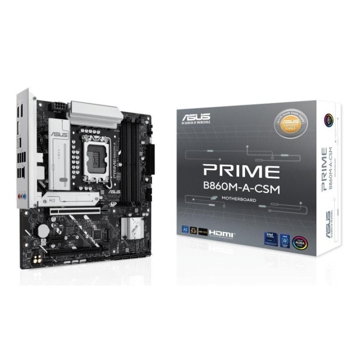 Carte mère ASUS Prime B860M-A-CSM - LGA 1851 - Micro-ATX - DDR5