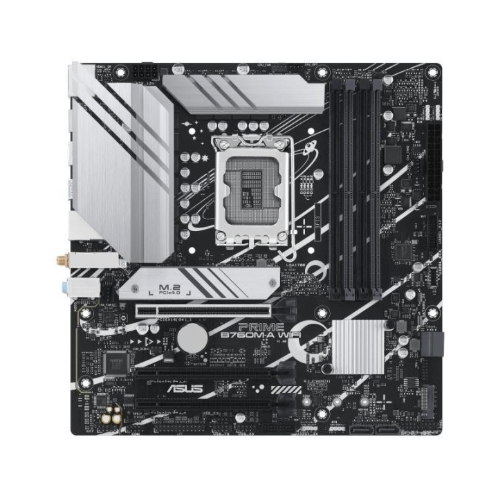 Carte mère ASUS Prime B760M-A WIFI - LGA 1700 - Micro-ATX - DDR5 - Wi-Fi