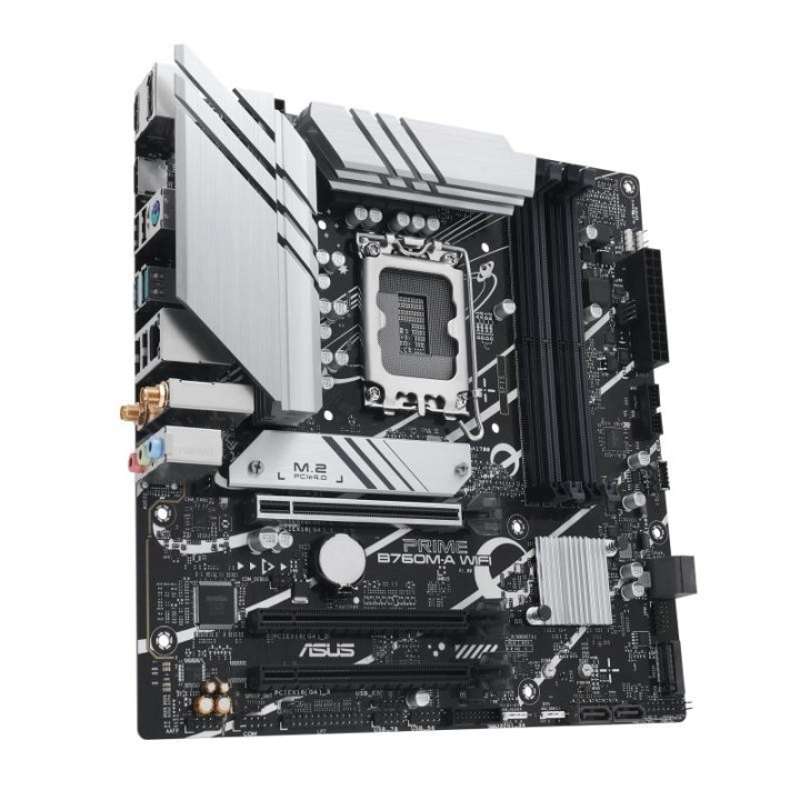Carte mère ASUS Prime B760M-A WIFI - LGA 1700 - Micro-ATX - DDR5 - Wi-Fi