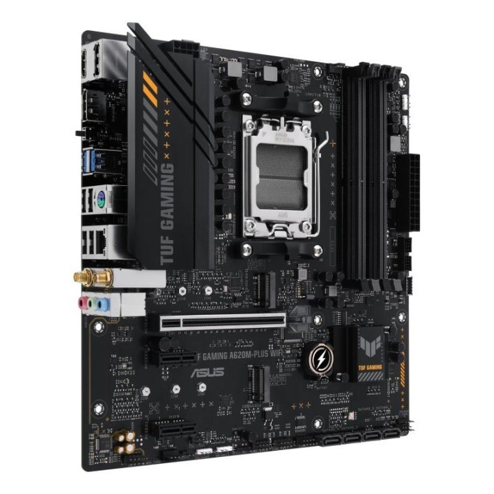 Carte mère ASUS TUF GAMING A620M-PLUS WIFI - AM5 - Micro-ATX - DDR5 - Wi-Fi