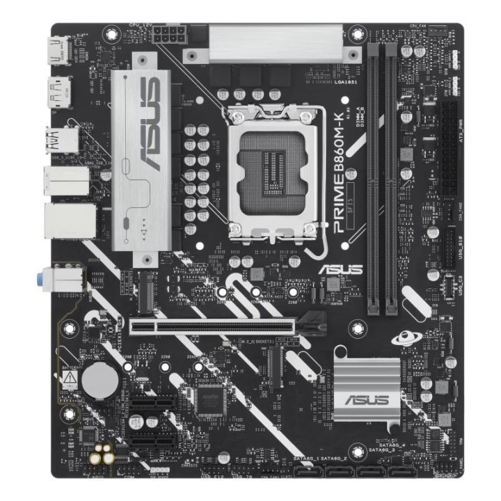 Carte mère ASUS Prime B860M-K - LGA 1851 - Micro-ATX - DDR5