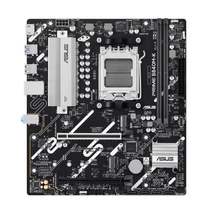 Carte mère ASUS Prime B840M-K - AM5 - Micro-ATX - DDR5