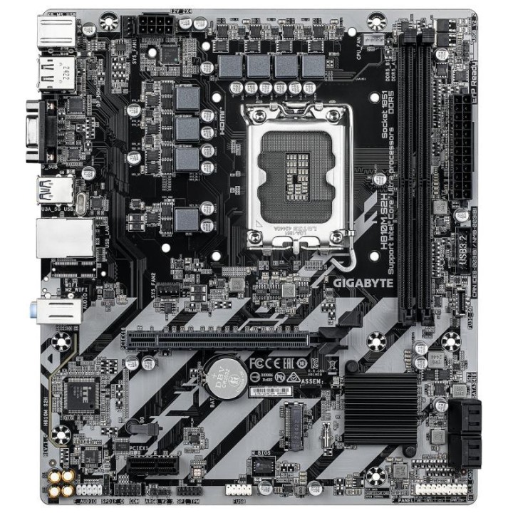 Carte mère Gigabyte H810M S2H - LGA 1851 - Micro-ATX - DDR5