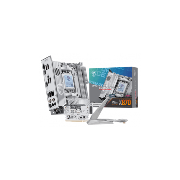 Carte mère MSI X870I Edge TI EVO WIFI - AM5 - Mini-ITX - DDR5 - Wi-Fi