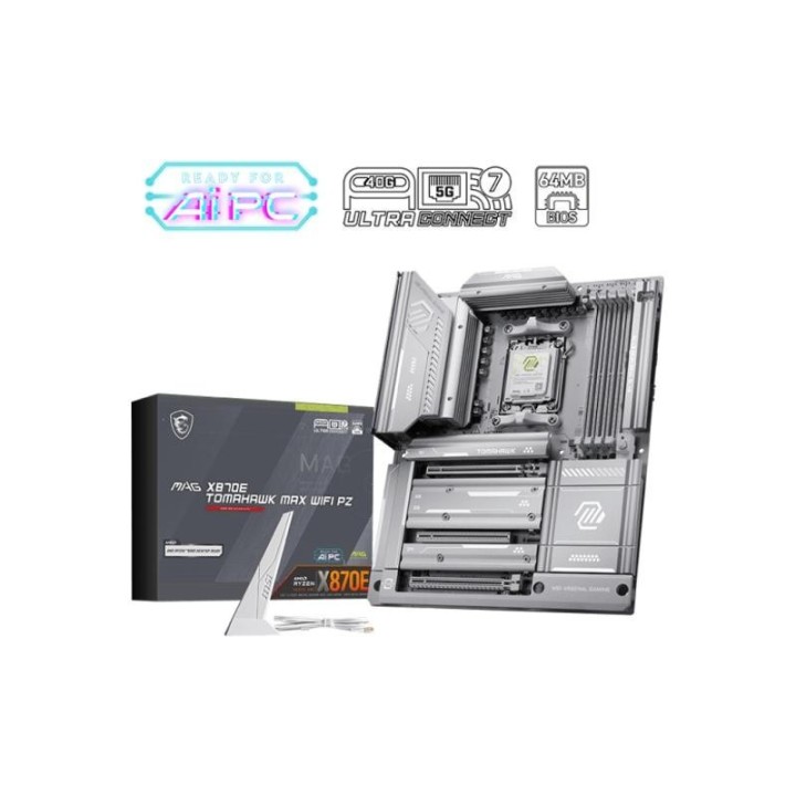 Carte mère MSI MAG X870E Tomahawk MAX WIFI PZ - AM5 - ATX - DDR5 - Wi-Fi