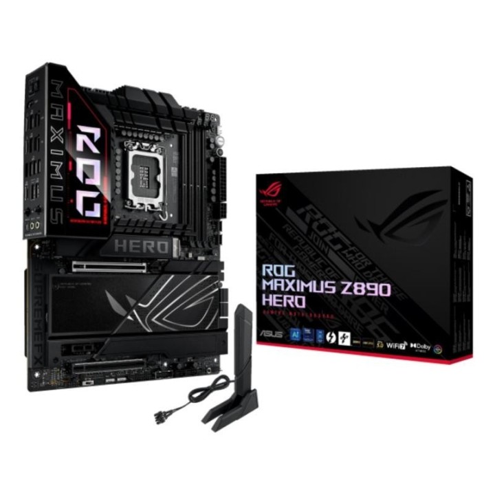 Carte mère ASUS ROG Maximus Z890 HERO - LGA 1851 - ATX - DDR5 - Wi-Fi