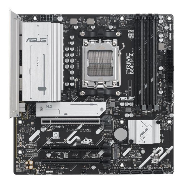 Carte mère ASUS Prime B840M-A-CSM - AM5 - Micro-ATX - DDR5