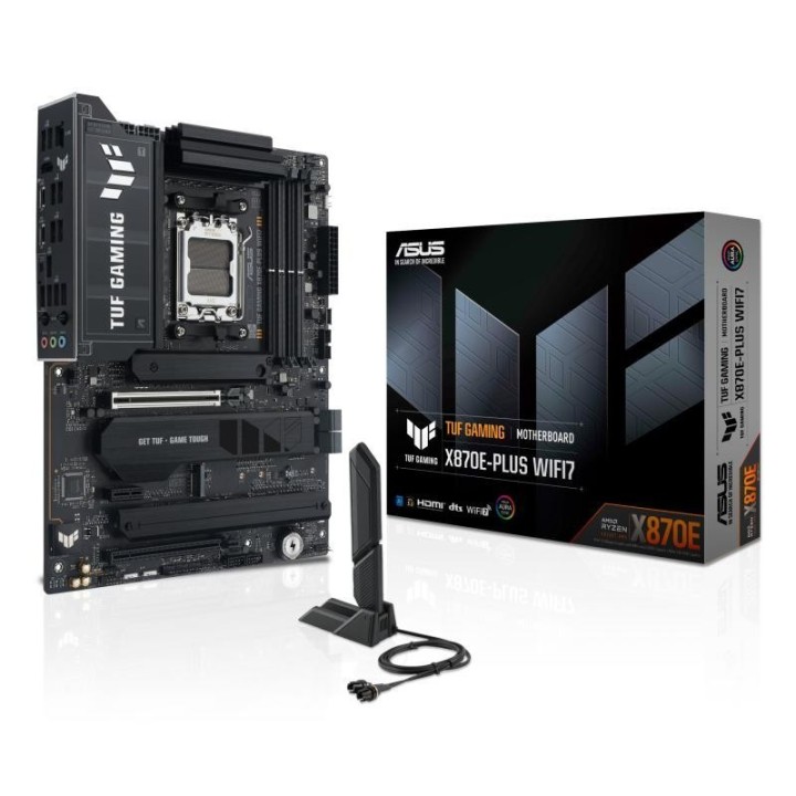 Carte mère ASUS TUF Gaming X870E-PLUS WIFI7 - AM5 - ATX - DDR5 - Wi-Fi