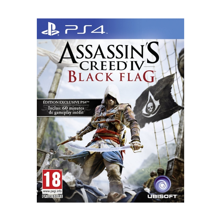 Jeux PS4 : Assassin's Creed 4 Black Flag - Occasion