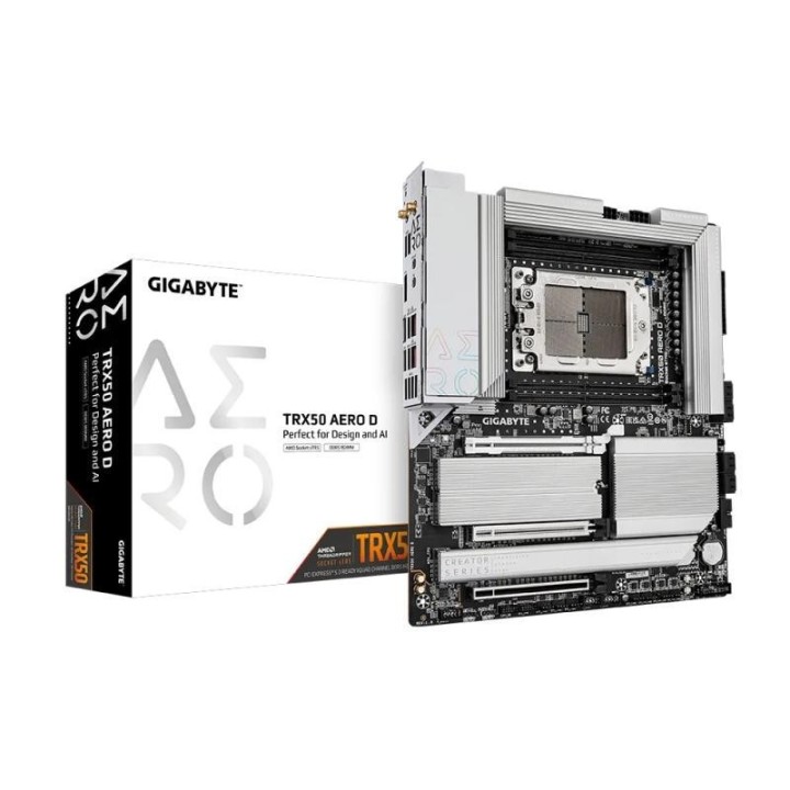 Carte mère Gigabyte TRX50 AERO D - sTR5 - E-ATX - DDR5 - Wi-Fi