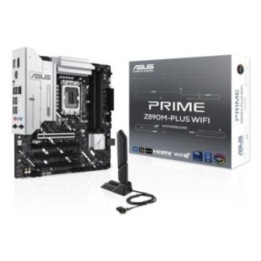 Carte mère ASUS PRIME Z890M-PLUS WIFI - LGA 1851 - Micro-ATX - DDR5 - Wi-Fi