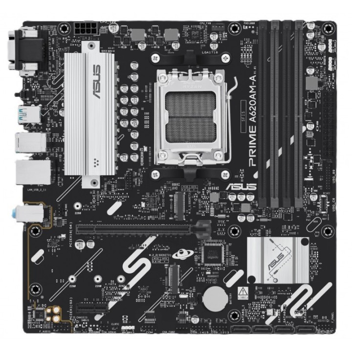Carte mère ASUS Prime A620AM-A-CSM - AM5 - Micro-ATX - DDR5
