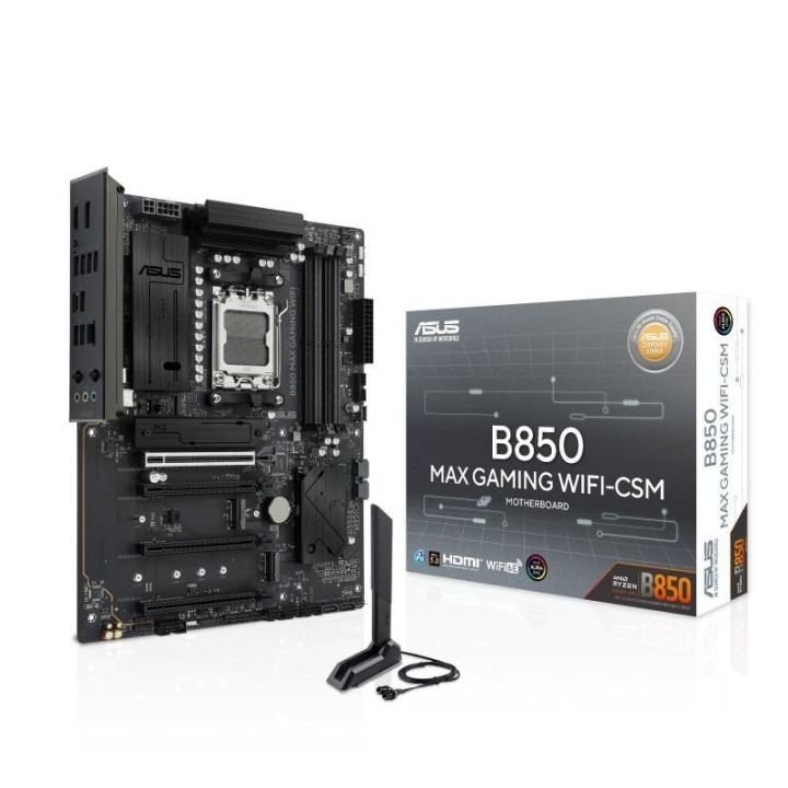 Carte mère ASUS B850 MAX Gaming WIFI - AM5 - ATX - DDR5 - Wi-Fi