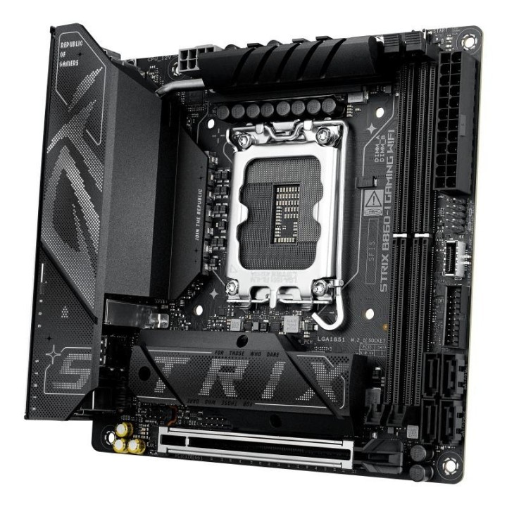 Carte mère ASUS ROG Strix B860-I Gaming WIFI - LGA 1851 - Mini-ITX - DDR5 - Wi-Fi