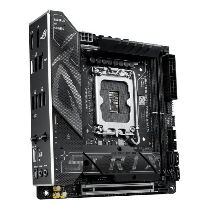 Carte mère ASUS ROG Strix B860-I Gaming WIFI - LGA 1851 - Mini-ITX - DDR5 - Wi-Fi