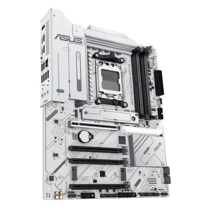 Carte mère ASUS X870 MAX Gaming WIFI7 W - AM5 - ATX - DDR5 - Wi-Fi