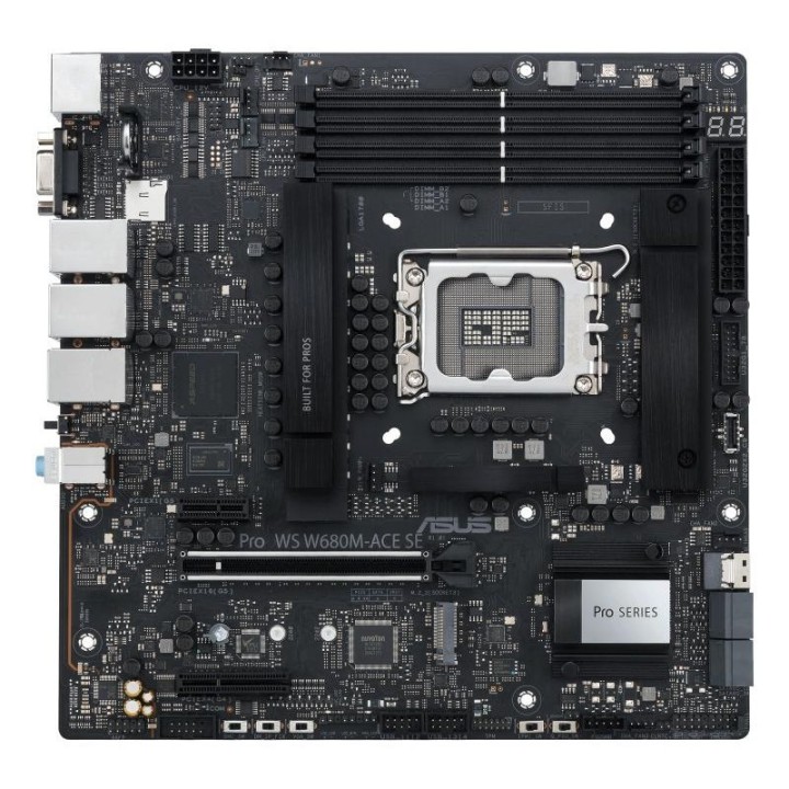 Carte mère ASUS PRO WS W680M-ACE SE - LGA 1700 - Micro-ATX - DDR5