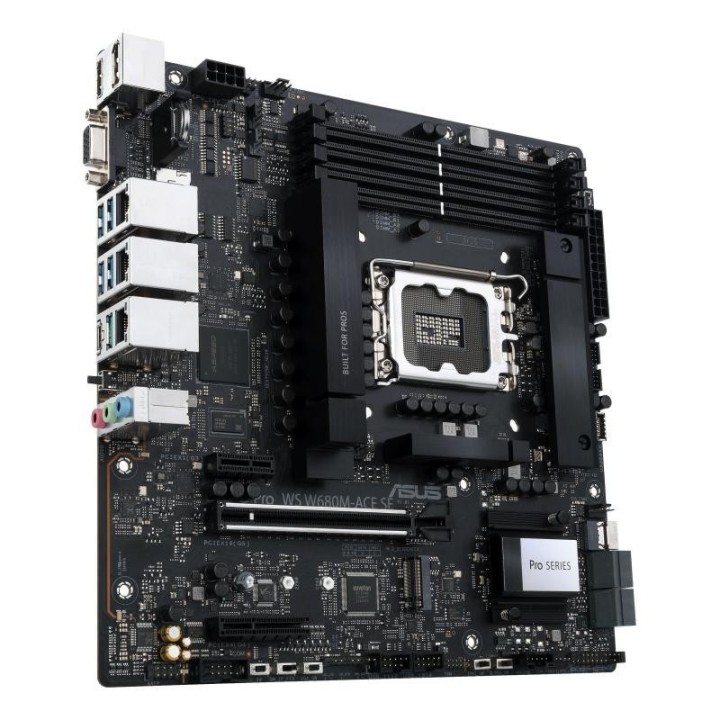 Carte mère ASUS PRO WS W680M-ACE SE - LGA 1700 - Micro-ATX - DDR5