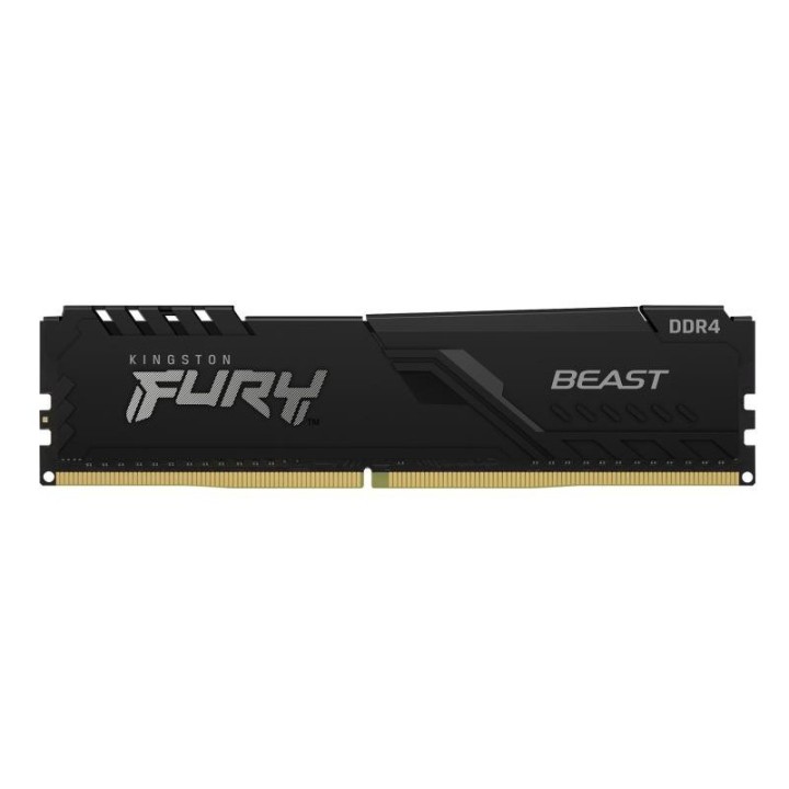Mémoire Kingston 8 Go (1 × 8 Go) DDR4 3600 MHz CL17 Noir