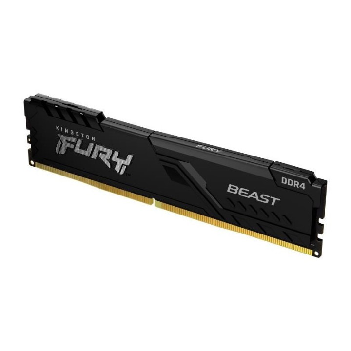 Mémoire Kingston 8 Go (1 × 8 Go) DDR4 3600 MHz CL17 Noir
