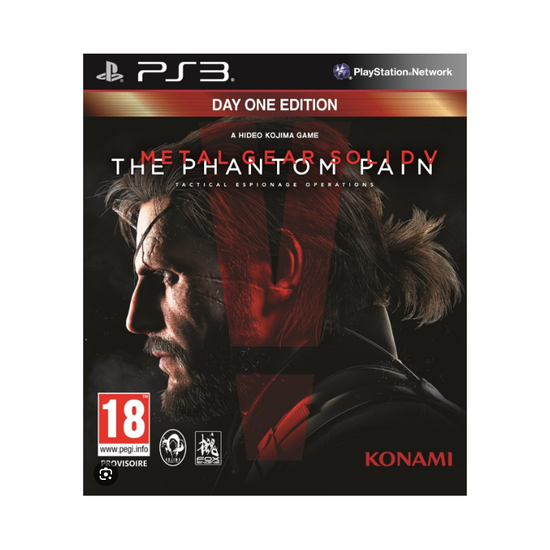 Jeux PS3 : Metal Gear Solid V The Phantom Pain - Occasion